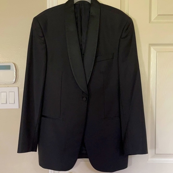 Black tux.